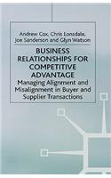 Business Relationships for Competitive Advantage