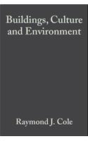 Buildings, Culture and Environment