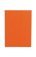 Orange on Grey Paper-Oh Circulo A4 Lined