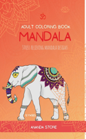 Mandala Animals Coloring Book: Mandala Animals Coloring Book for Adults: Beautiful Large Print Patterns and Animals Coloring Page Designs for Girls, Boys, Teens, Adults and Senior