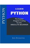 Python: Learn the Easiest Program Coding for the Absolute Beginner(Computer Coding for Beginnners)