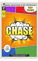 Superhero Chase: A 6 x 9 Lined Journal