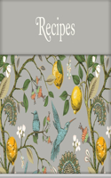 Recipes - Recipe Card Collection Tin (Floral, Birds & Lemons): (Recipe Card Collection Tin)