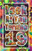 Look At You Turning 19: A journal for birthday gift, fun gift for a friend (19th birthday journal) Notebook - Diary - 5x8 - 110 Pages - Cream Paper - Blank Lined Journal