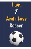 I am 7 And i Love Soccer