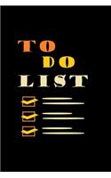 To do list