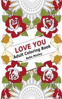 Love You Adult Coloring Book