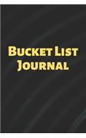 My Bucket List Journal: A Guided Prompt Journal For Keeping Track of Your Adventures