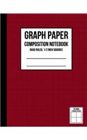 Graph Paper Composition Notebook