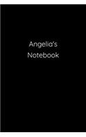 Angelia's Notebook: Notebook / Journal / Diary - 6 x 9 inches (15,24 x 22,86 cm), 150 pages.