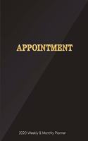 Appointment 2020 Weekly & Monthly Planner