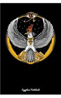 Egyptian Notebook: Egyptian Eye Of Horus Notebook