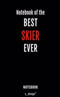 Notebook for Skiers / Skier
