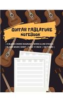 Guitar Tablature Notebook