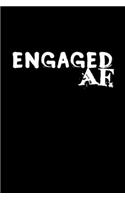 Engaged: Hangman Puzzles Mini Game Clever Kids 110 Lined Pages 6 X 9 In 15.24 X 22.86 Cm Single Player Funny Great Gift