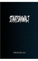 Staatsanwalt - Terminplaner 2020