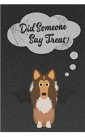 Rough Collie Lined Notebook: A Halloween Themed Notebook for Rough Collie Lovers(23 Dog Halloween Notebooks and Journals)