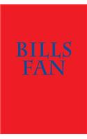 Bills Fan: A Sports Themed Unofficial NFL Notebook Journal for Your Everyday Needs