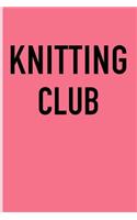 Knitting Club