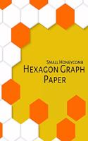 Small Honeycomb Hexagon Graph Paper: 8.5 X 11 Paperback Notebook 150 Pages Honeycomb .2 Small