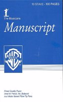 Manuscript A4 10-stave 100pp (white pad)