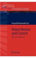 Robot Motion and Control