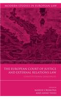 The European Court of Justice and External Relations Law