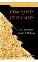 Complexity and Criticality