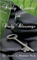 Daily Quotes for Daily Blessings