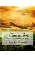 No Excuses Reading Journal for Self-Help Books
