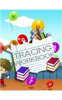 Tracing Workbook: Letter Tracing Practice Book For Preschoolers, Kindergarten (Printing For Kids Ages 3-5)(5/8" Lines, Dotted)