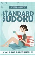 Standard Sudoku: 100 Large Print Puzzles
