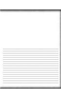 Create a Story: Blank Book for Creating Stories - Write & Draw Your Own Story - Large 8.5" X 11" - 100 Pages - Storybook Creator - Blank Top Space for Illustrations & College Ruled Lines for Writing - Make Your Own Story