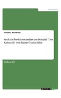 Struktur-Funktionsanalyse am Beispiel "Das Karussell" von Rainer Maria Rilke