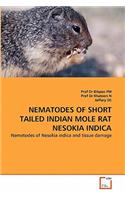 Nematodes of Short Tailed Indian Mole Rat Nesokia Indica