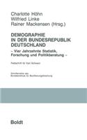 Demographie in Der Bundesrepublik Deutschland