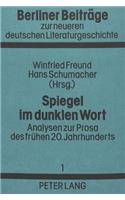 Spiegel Im Dunklen Wort