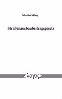Strassenausbaubeitragsgesetz: (German)