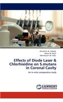 Effects of Diode Laser & Chlorhixidine on S.mutans in Coronal Cavity