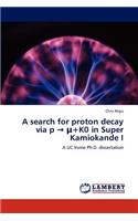 A search for proton decay via p → μ+K0 in Super Kamiokande I: (English)