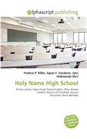 Holy Name High School: (English)