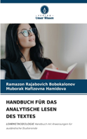 Handbuch Für Das Analytische Lesen Des Textes