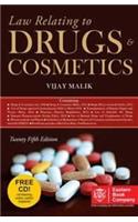 Law Relating to Drugs & Cosmetics Acts & Rules (Book + CD)