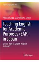 Teaching English for Academic Purposes (Eap) in Japan