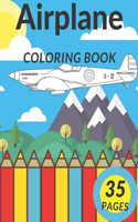 Airplane Coloring Book
