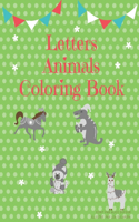 Letters Animals Coloring Book