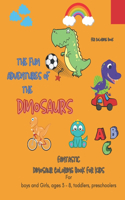 Fantastic Dinosaur Coloring Book For Kids