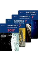 Blackstone's Police Manuals 2017: Four Volume Set