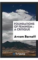 Foundations of Feminism