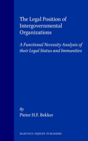 Legal Position of Intergovernmental Organizations